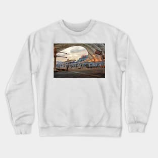 Early Morning at Union Station Crewneck Sweatshirt